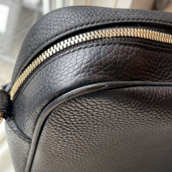 Gucci Bags Gucci Soho Disco Camera Bag Black Leather Crossbody